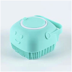 Soft Silicone Dog Brush Pet Shampoo Massager