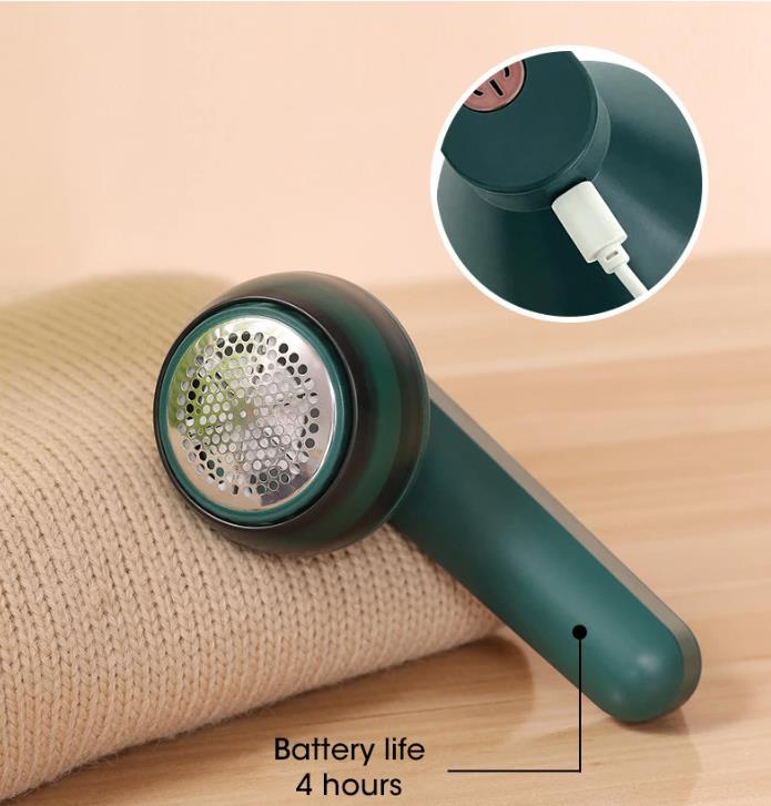 Convenient rechargeable clothes pilling and shaving machine