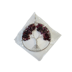 Pendant-Tree of Life Purple