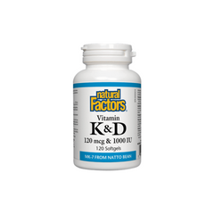 VITAMIN K & D 120 MCG & 1000 IU 120 SG