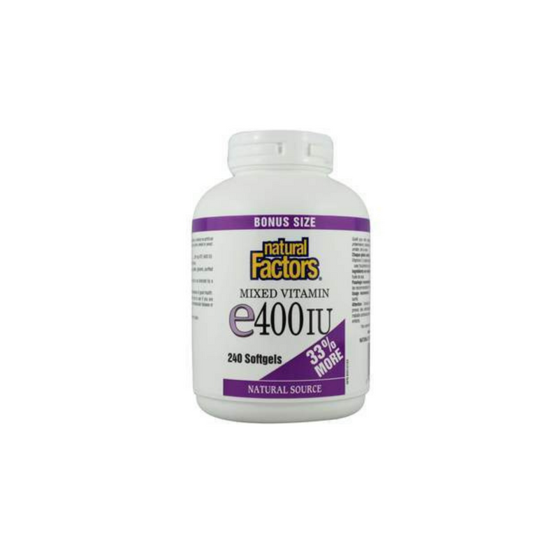 VITAMIN E 400 IU MIXED  240 SOFTGELS